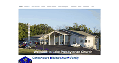 Desktop Screenshot of lakepresbyterianchurch.org